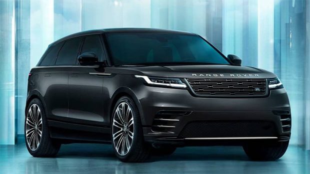 نمای جلو شاسی بلند Range Rover Velar جدید