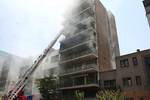 آخرین وضعیت استحکام ساختمان ۱۵۳ بهار/ توضیحات شهردار تهران